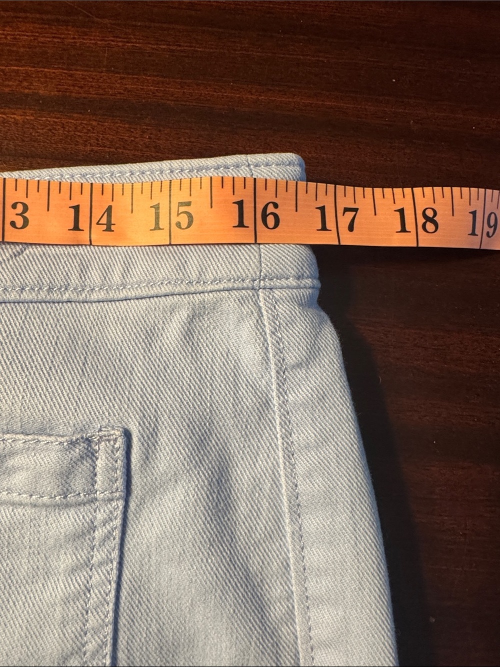 LOFT Pale Blue Palmer Wide-Leg Pants in 10P - Picture 4 of 6